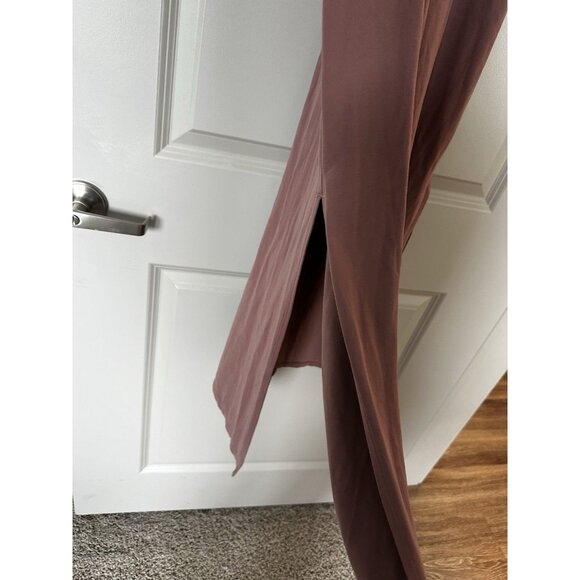 Lululemon NWOT Get Going Midi Dress Red Dust Sz 8 Buttery Soft Nulu Align Casual - Picture 6 of 10